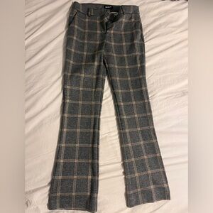 Express Gray Plaid Trouser 6R